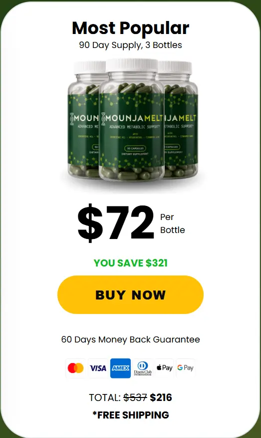 Buy MounjaMelt  3 Bottle